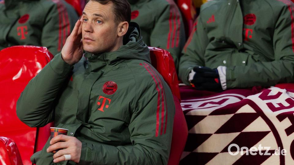 Manuel Neuer saß erneut auf der Bank. Bild: Rolf Vennenbernd/dpa