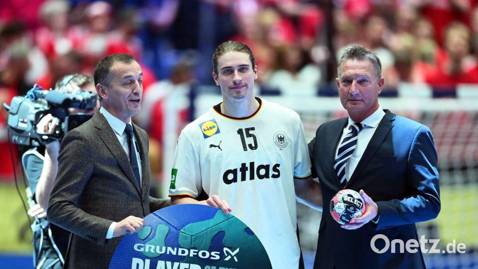 Spielmacher Juri Knorr will auch gegen Kroatien wieder in Bestform sein. Bild: Sina Schuldt/dpa