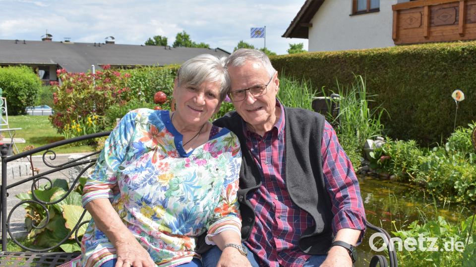 Rudolf Haupt feierte am 1. Juni seinen 85. Geburtstag. Der wichtigste Glückwunsch kam von seiner Frau Hildegard. Bild: rgr