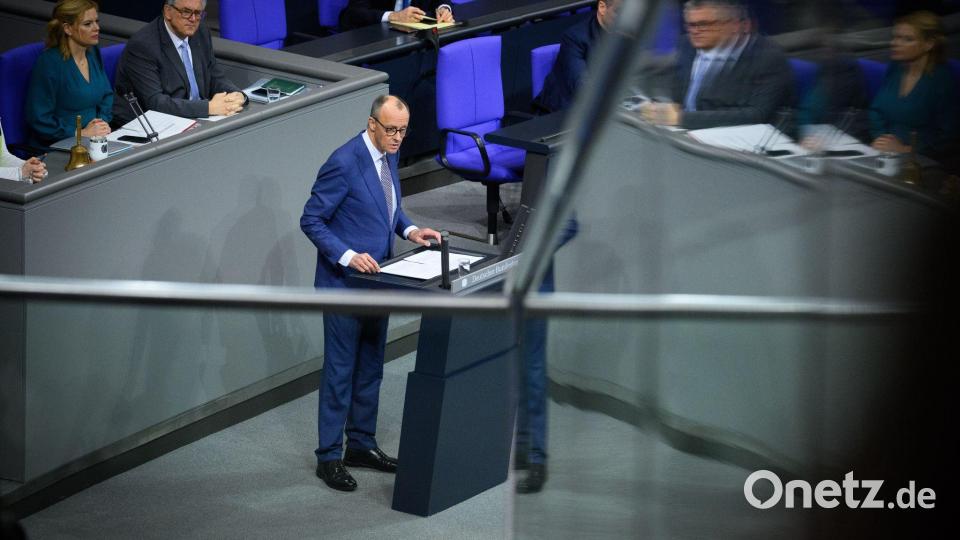 Merz gibt den Europäern Hausaufgaben auf. Bild: Bernd von Jutrczenka/dpa