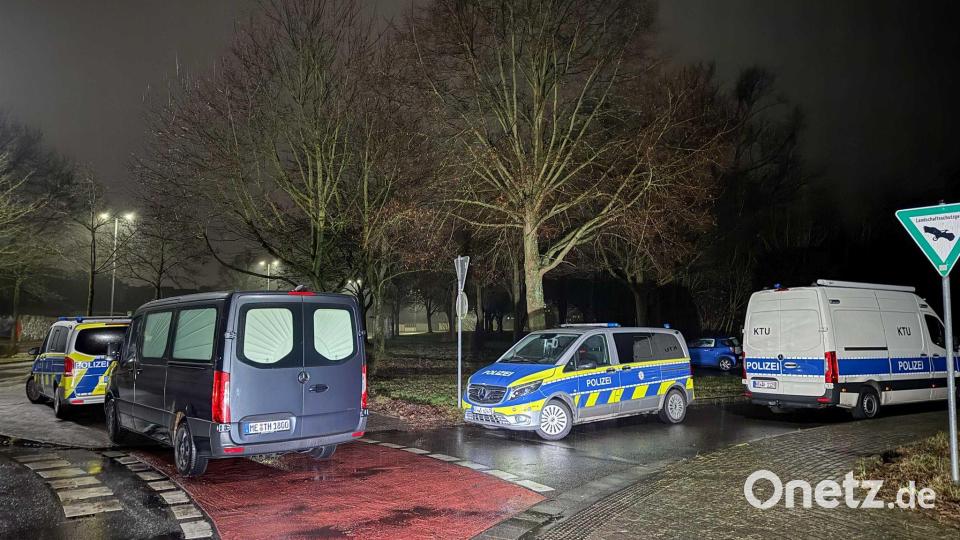 Die Polizei schließt ein Tötungsdelikt nicht aus. Bild: Vincent Kempf/dpa