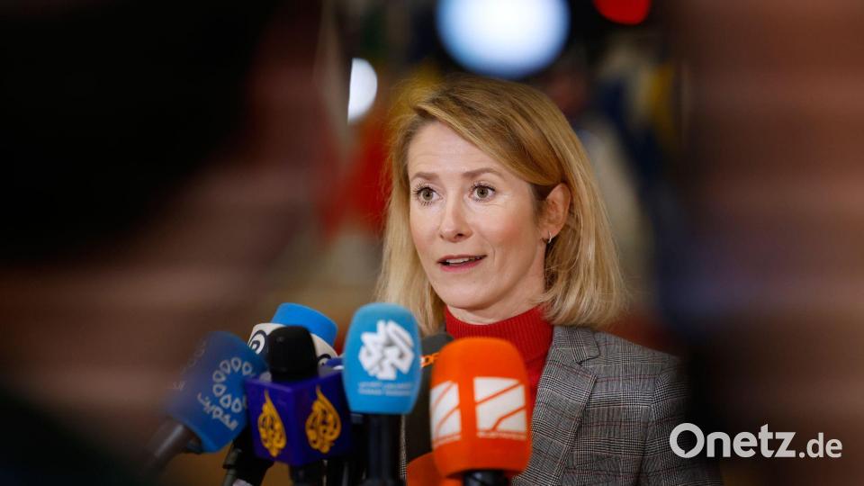 EU-Chefdiplomatin Kaja Kallas erwartet eine Einigung zur Ergänzung der EU-Terrorliste. Bild: Geert Vanden Wijngaert/AP/dpa