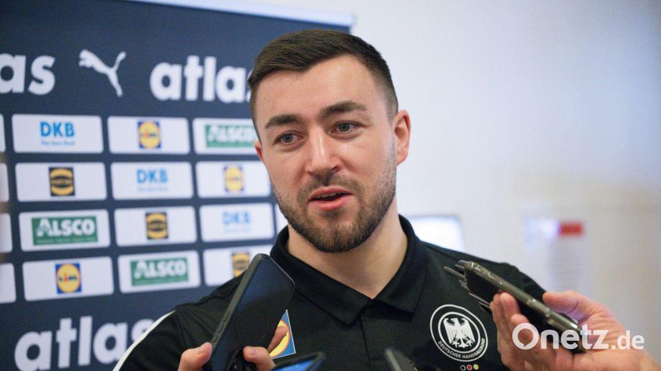 Erinnert sich gern an die Zeit unter Dagur Sigurdsson: Kreisläufer Jannik Kohlbacher. Bild: Sina Schuldt/dpa