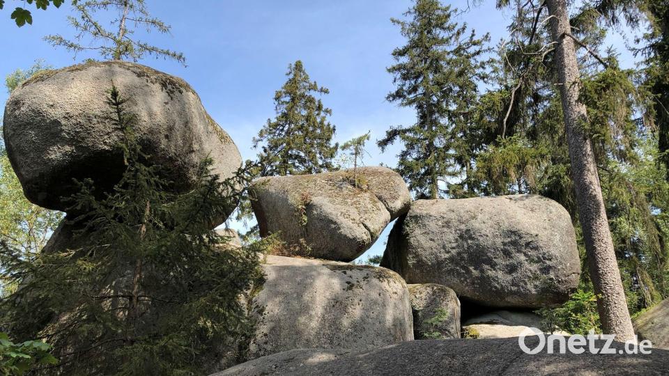Die Granitfelsen beeindruckten einst auch Goethe. (Archivbild) Bild: Kathrin Zeilmann/dpa