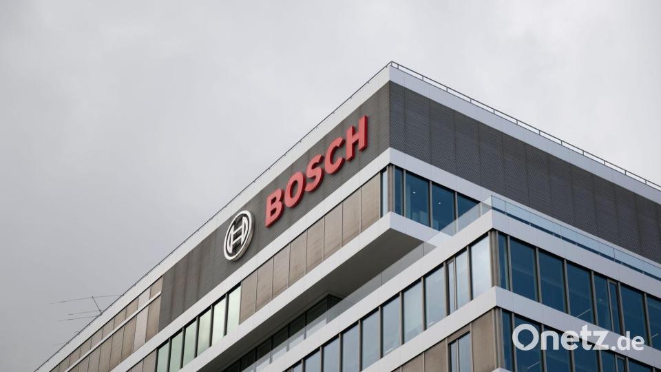 Bosch steht unter Druck - der Gewinn ist weiter eingebrochen. (Archivbild) Bild: Marijan Murat/dpa