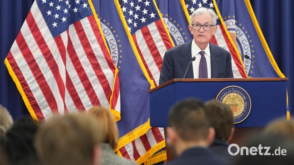 Notenbank-Chef Powell ist dem US-Präsidenten seit langem ein Dorn im Auge. Bild: Jacquelyn Martin/AP/dpa