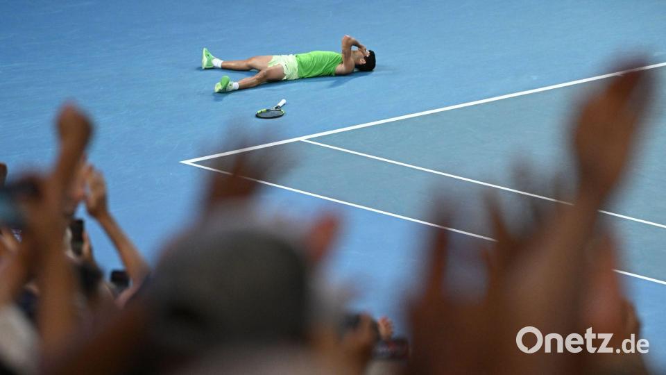 Alcaraz im Finale Bild: James Ross/AAP/dpa