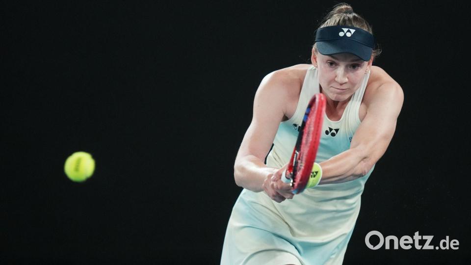 Jelena Rybakina feierte in Melbourne ihren zweiten Grand-Slam-Titel. Bild: Asanka Brendon Ratnayake/AP/dpa