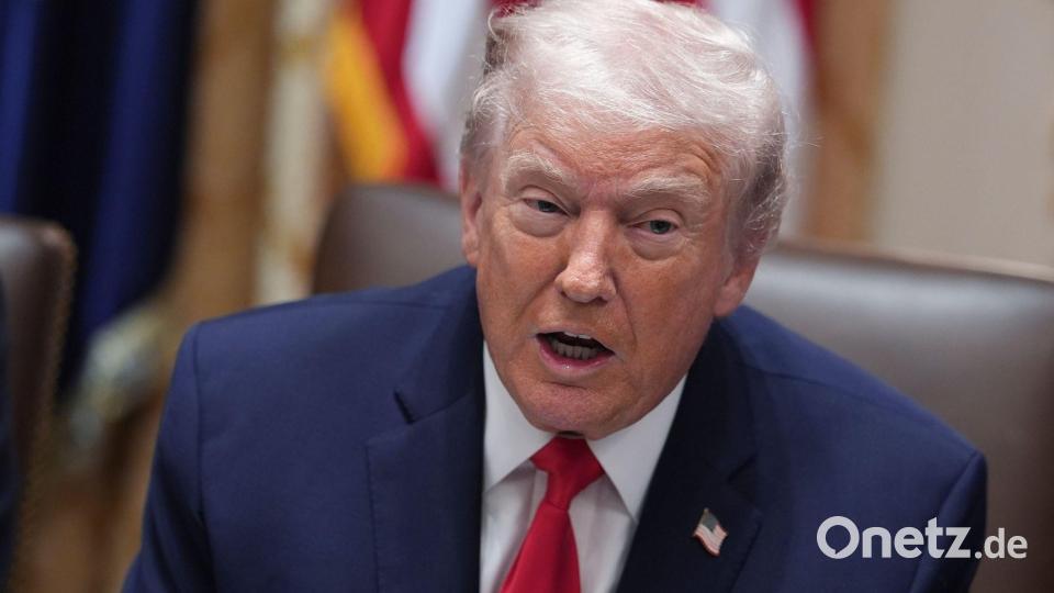 Der Shutdown hängt mit der Abschiebe-Politik von US-Präsident Trump zusammen. Bild: Evan Vucci/AP/dpa