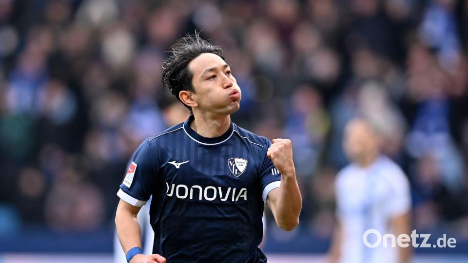 Koji Miyoshi ließ den VfL früh jubeln. Bild: Anke Waelischmiller/dpa