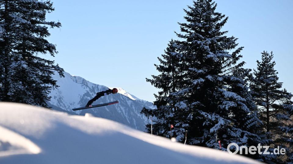 Nathalie Armbruster zeigt eine starke Leistung in Seefeld. Bild: Barbara Gindl/APA/dpa