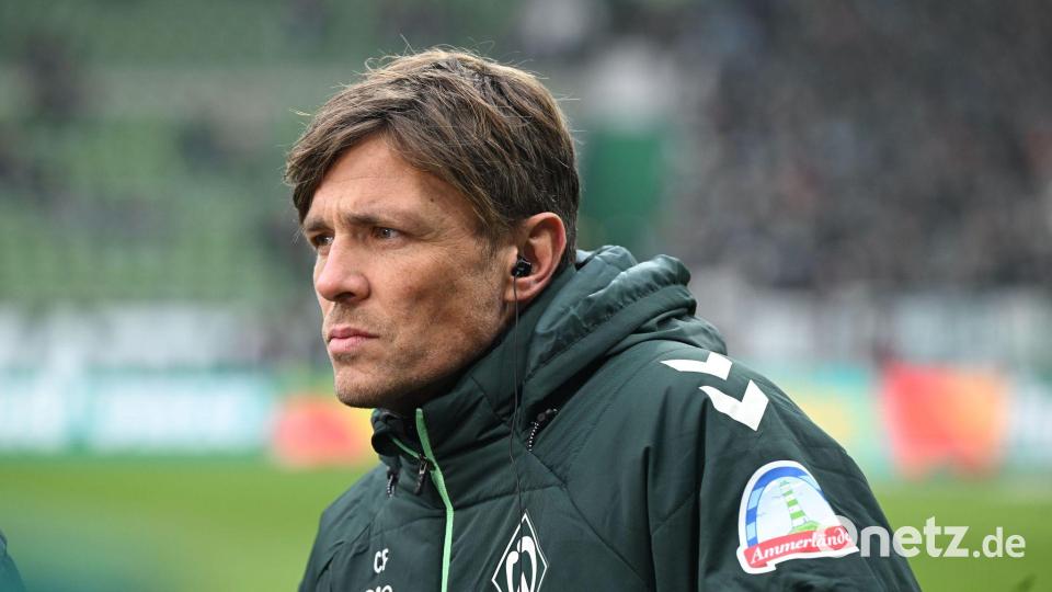 Auch unter Druck: Werder-Geschäftsführer Clemens Fritz. Bild: Carmen Jaspersen/dpa