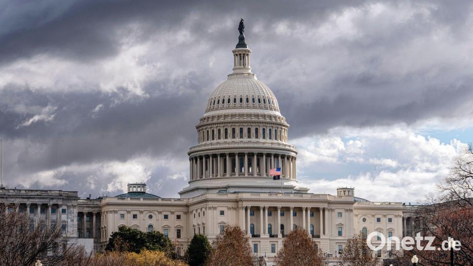 Die USA erleben erneut einen Shutdown (Archivbild). Bild: J. Scott Applewhite/AP/dpa