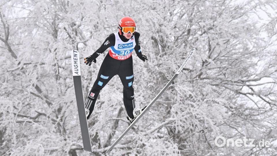 Selina Freitag kommt auf Platz sechs. Bild: Swen Pförtner/dpa
