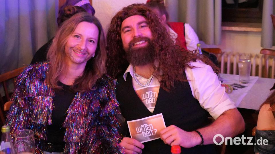 Die neuen "Wetten-dass.." - Moderatoren in Waldthurn. Bild: fvo