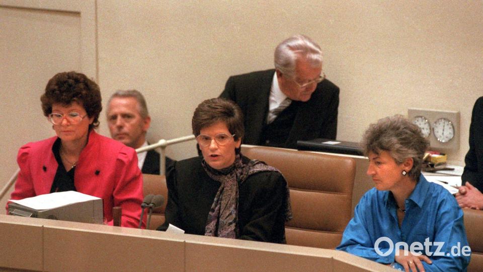 Rita Süssmuth (CDU) war nach Annemarie Renger (SPD) die zweite Frau an der Spitze des Deutschen Bundestags. (Archivfoto) Bild: Wolfgang Eilmes/dpa