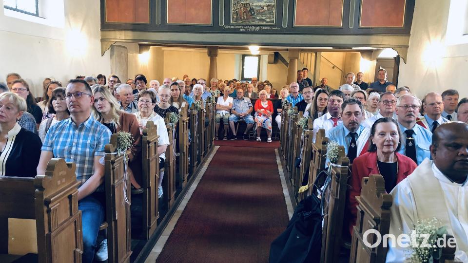 Glockenweihe in Thumsenreuth am ersten Sonntag nach Trinitatis. Bild: wro