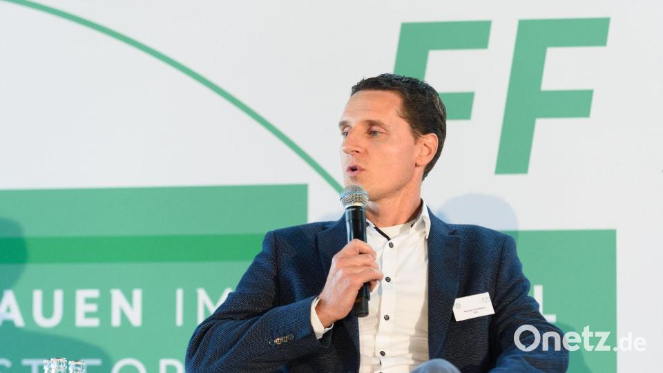 Manuel Hartmann spricht über die Entwicklung der 3. Liga. (Archivbild) Bild: Sven Beyrich/dpa