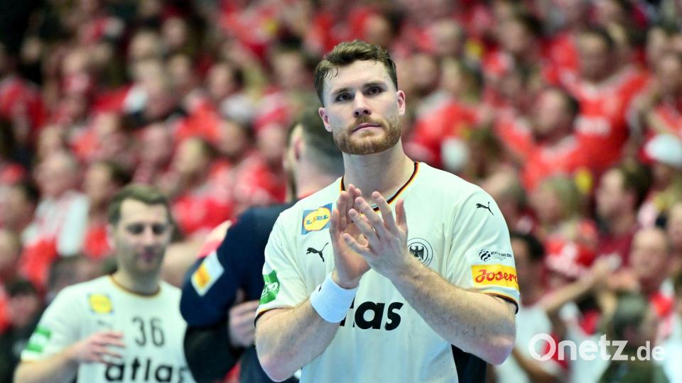 Selbst Kapitän Johannes Golla (28) kann noch viele Jahre spielen. Bild: Sina Schuldt/dpa