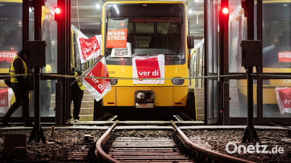 Warnstreiks bei Verkehrsunternehmen Bild: Marijan Murat/dpa