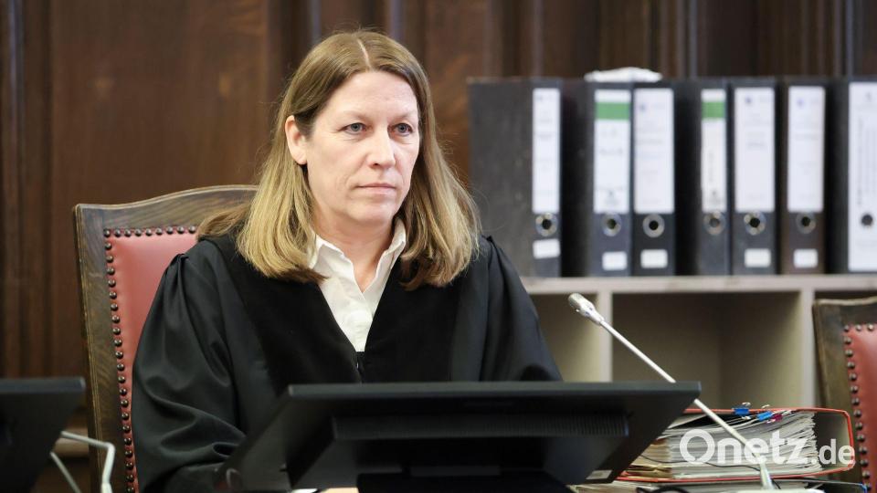 Isabel Hildebrandt ist in dem Mammut-Verfahren die Vorsitzende Richterin. Bild: Christian Charisius/dpa-Pool/dpa