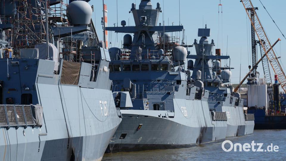 Ausschlaggebend für die vollstreckten Haftbefehle sei eine versuchte Sabotagehandlung an der Korvette „Köln“ gewesen, heißt es. (Archivbild) Bild: Marcus Brandt/dpa