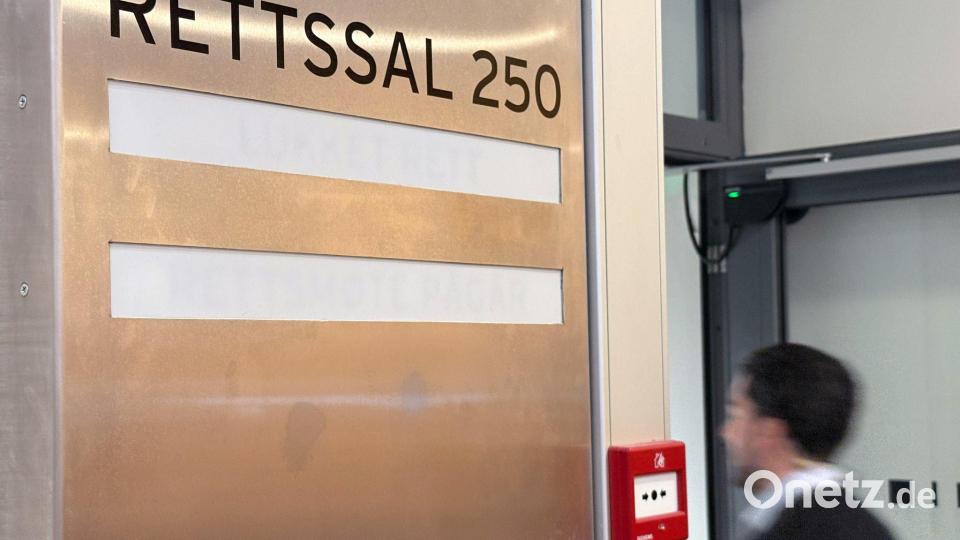 Der Gerichtssaal für Marius Borg Høiby Bild: Julia Wäschenbach/dpa