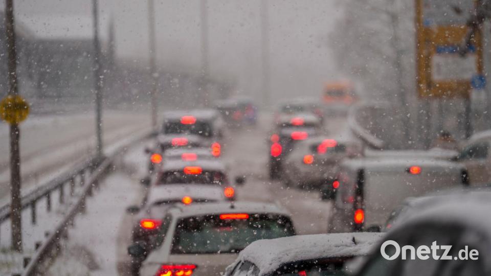 Staus gab es in und um Mainz. Bild: Andreas Arnold/dpa