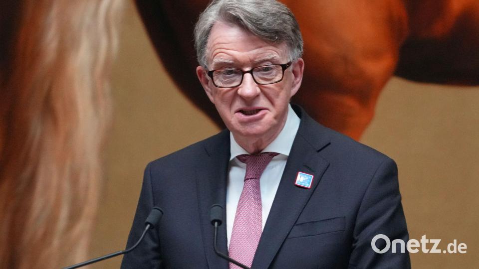 Der britische Ex-Minister Peter Mandelson steht ebenfalls im Fokus nach den jüngsten Epstein-Veröffentlichungen. (Archivbild) Bild: Kirsty Wigglesworth/AP/dpa