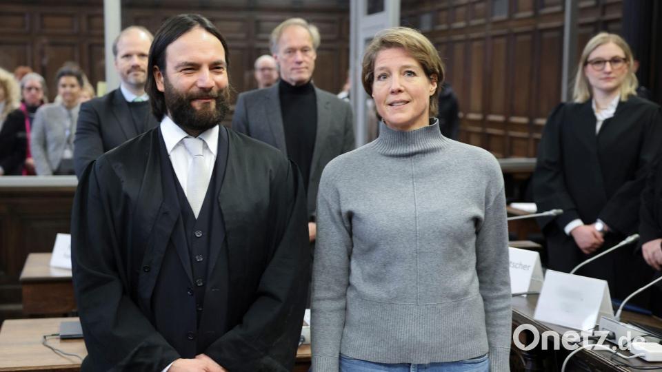 Christina Block sollte die Entführung ihrer eigenen Kinder beauftragt haben. Bild: Christian Charisius/dpa-Pool/dpa