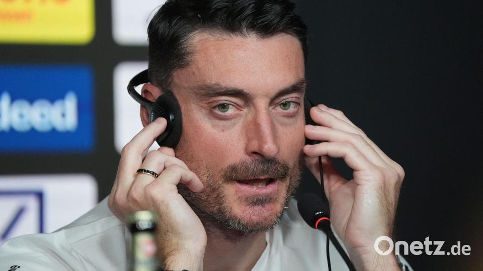 Der neue Frankfurt-Trainer Albert Riera. Bild: Marc Schüler/dpa