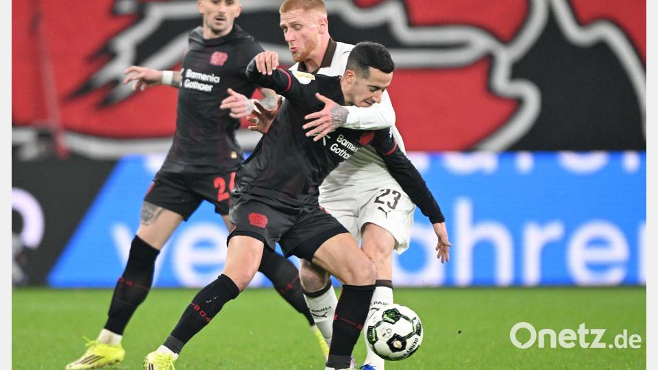 Außenseiter St. Pauli machte es Bayer Leverkusen nicht leicht. Bild: Federico Gambarini/dpa