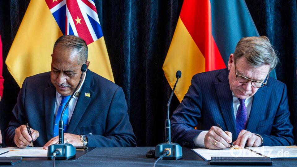 Deutschland und der pazifische Inselstaat Niue nehmen diplomatische Beziehungen auf. Bild: Jens Büttner/dpa