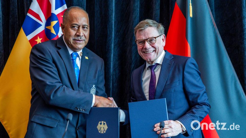 Deutschland und der pazifische Inselstaat Niue nehmen diplomatische Beziehungen auf. Bild: Jens Büttner/dpa