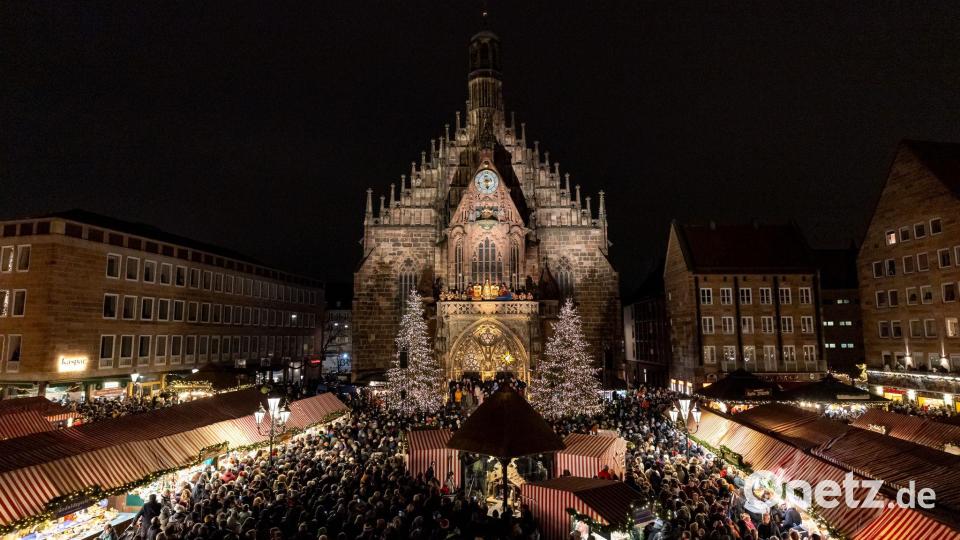 Der Nürnberger Christkindlesmarkt ist weltberühmt. Doch ist er typisch für Mittelfranken? (Archivbild) Bild: Daniel Karmann/dpa