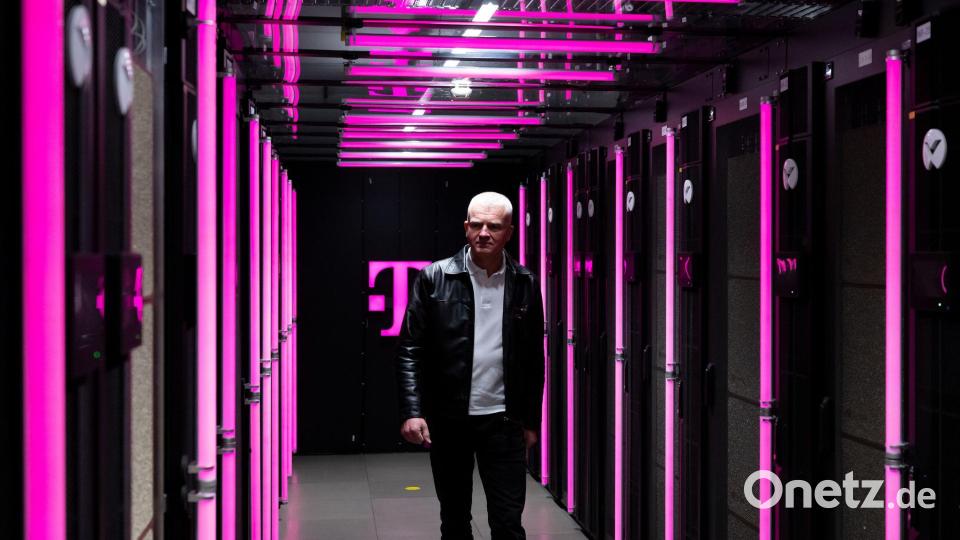 Das Rechenzentrum wird nach Angaben der Telekom vollständig aus erneuerbaren Energien betrieben. Bild: Sven Hoppe/dpa