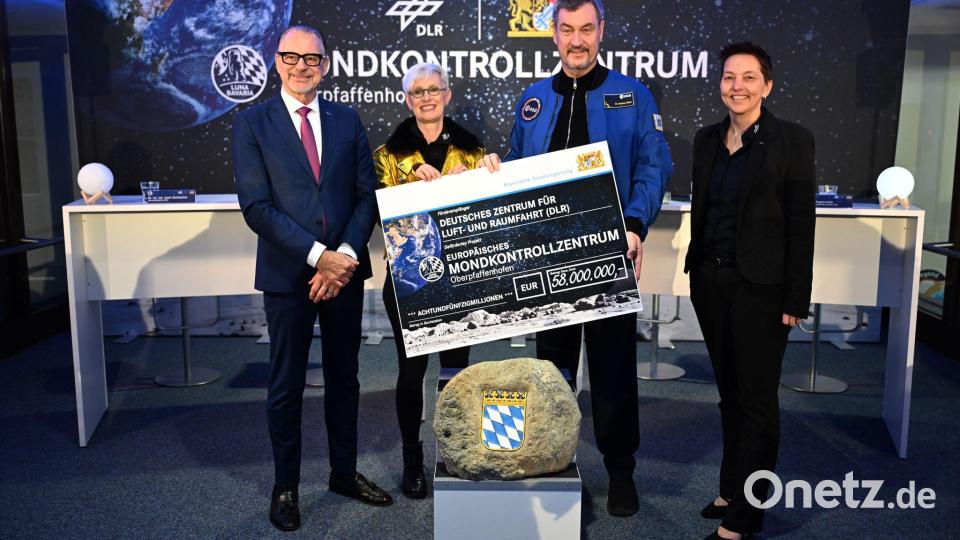 Bayern zahlt 58 Millionen Euro für das neue Mondkontrollzentrum. Bild: Felix Hörhager/dpa