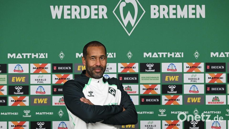 Der neue Werder-Trainer Daniel Thioune. Bild: Carmen Jaspersen/dpa