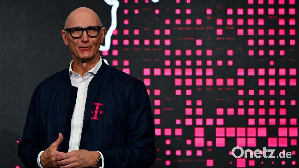 Tim Höttges, Vorstandsvorsitzender der Deutschen Telekom AG. Bild: Sven Hoppe/dpa