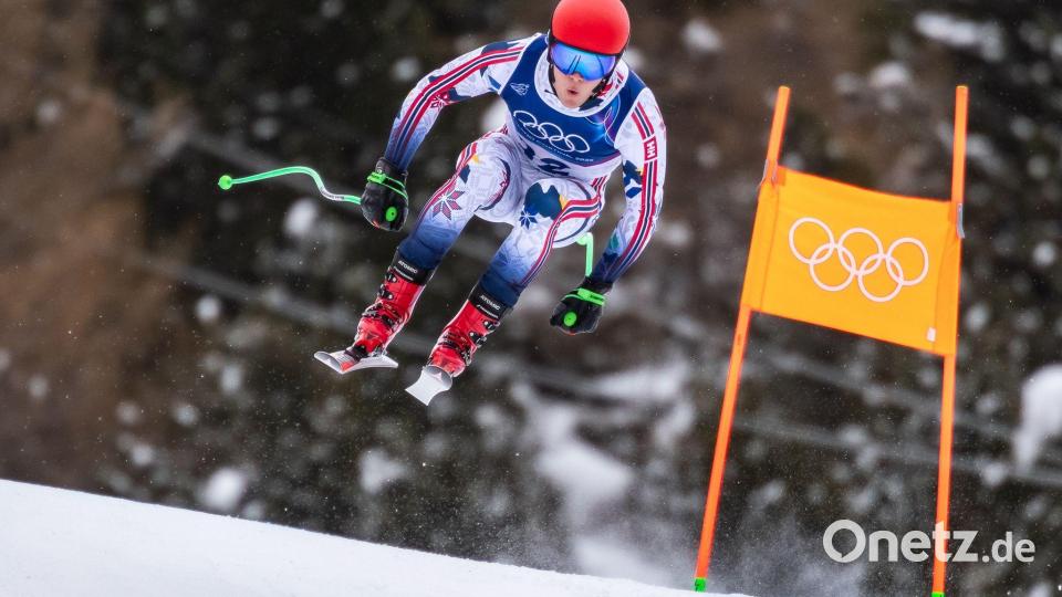 Da lief das Training noch gut für Fredrik Möller. Bild: Expa/ Johann Groder/APA/dpa
