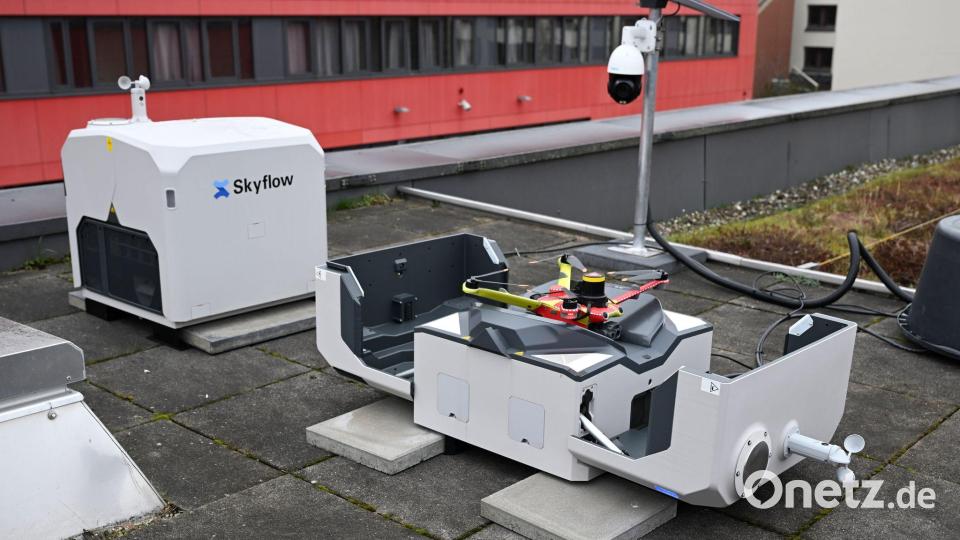Drohnenstationen gibt es an zwei Stellen in München. (Archivbild) Bild: Felix Hörhager/dpa