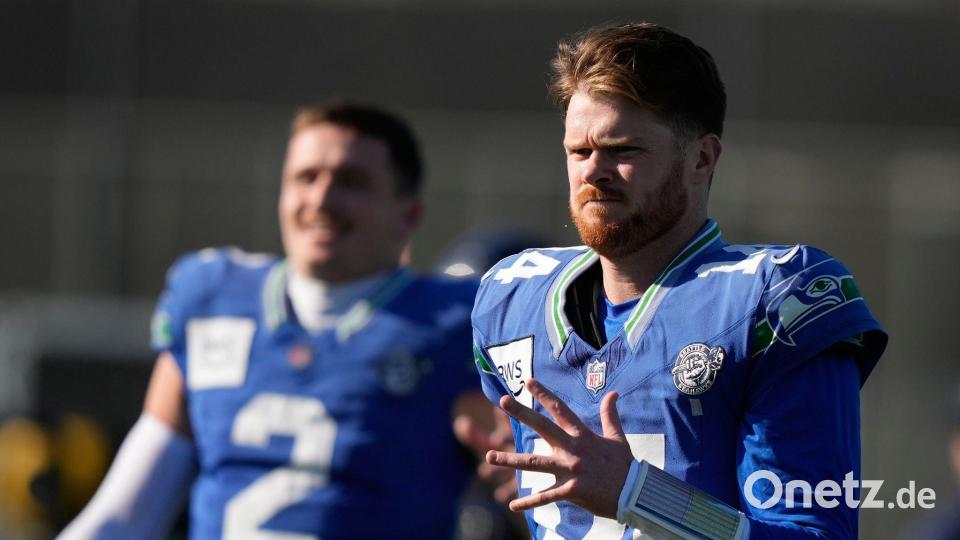 Das Medieninteresse an Sam Darnold ist groß. Bild: Brynn Anderson/AP/dpa