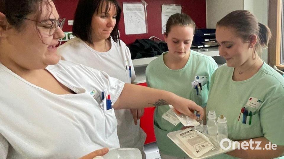 In Weiden ist die Kardiologie des Klinikums in der Hand der Auszubildenden. Bild: F. Peterhans