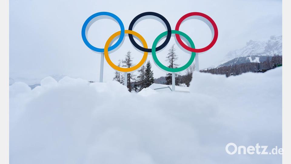 Olympia in den Alpen: Neuschnee ist da. Bild: Michael Kappeler/dpa