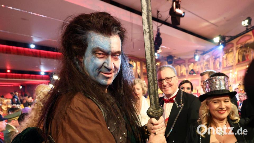 Fertig ist der Freiheitskämpfer. Bild: Daniel Löb/dpa