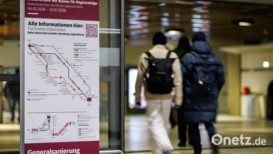 Während der Generalsanierung wird der Fernverkehr über Ingolstadt umgeleitet. Bild: Daniel Karmann/dpa