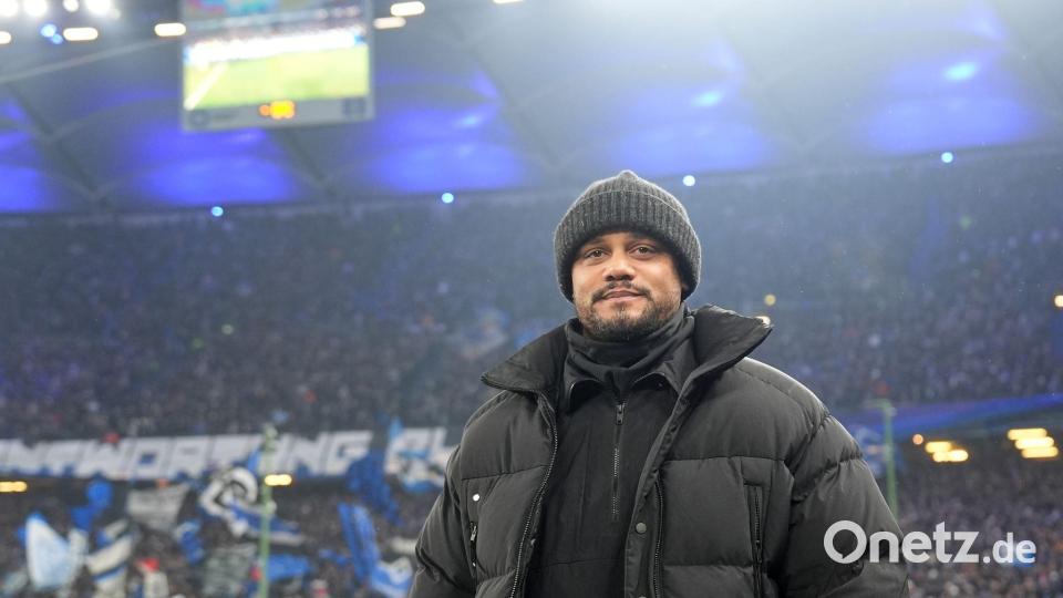 Bayern-Coach Kompany hat eine Reaktion für das Hoffenheim-Spiel angekündigt. (Archivbild) Bild: Marcus Brandt/dpa