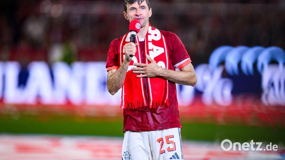 Thomas Müller soll einmal zum FC Bayern zurückkehren. (Archivbild) Bild: Tom Weller/dpa