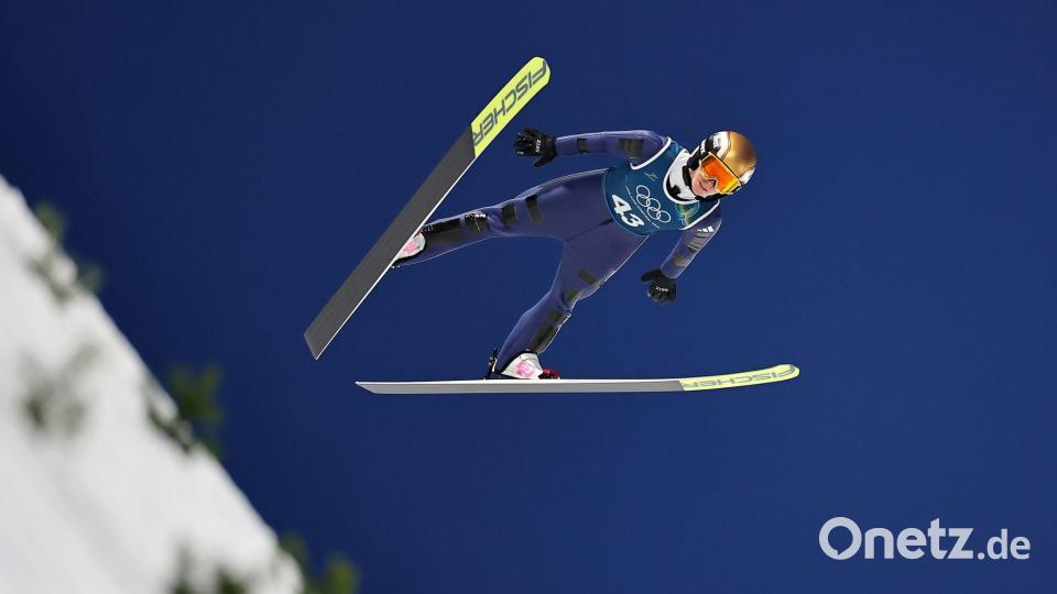 Im Weltcup waren andere bisher stärker, doch Schmid ist optimistisch. Bild: Daniel Karmann/dpa