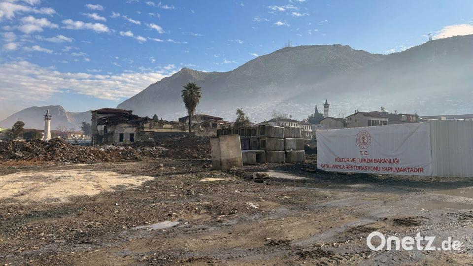 Das Kulturministerium will historische Gebäude wieder aufbauen. Bild: Mirjam Schmitt/dpa